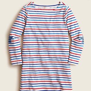 NWT J Crew CrewCuts T-shirt Dress - Star Elbow Patches - Size L (10/11)